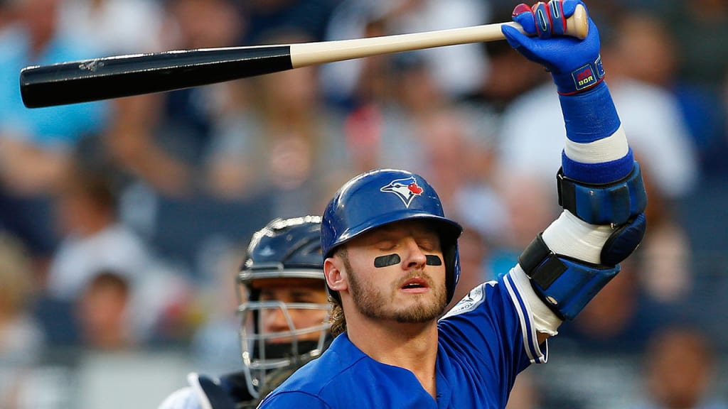The Blue Jays were held to just three hits during Monday's series opener. (Getty)