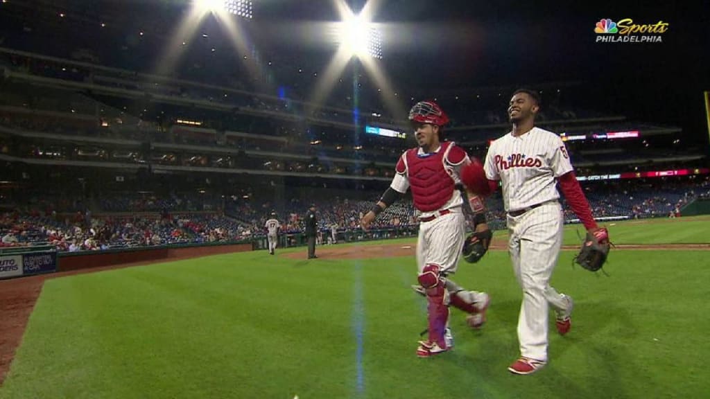 Pitcher Seranthony Dominguez Makes His Major League Debut for the Phillies