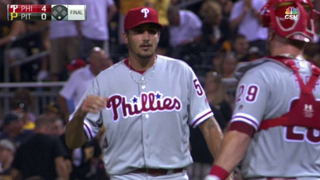 Eflin goes the distance