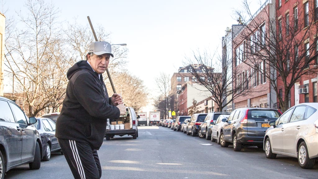 Joe Pepitone in his old Brooklyn neighborhood