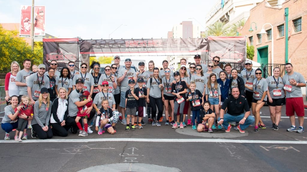 More than 3,000 people participated in the fifth annual D-backs Race Against Cancer. (Diamondbacks)
