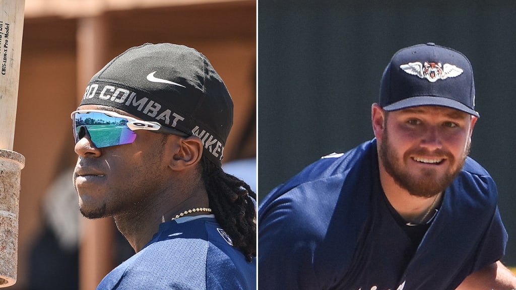 Cameron Maybin and Alex Wilson are on track to return mid-April.
