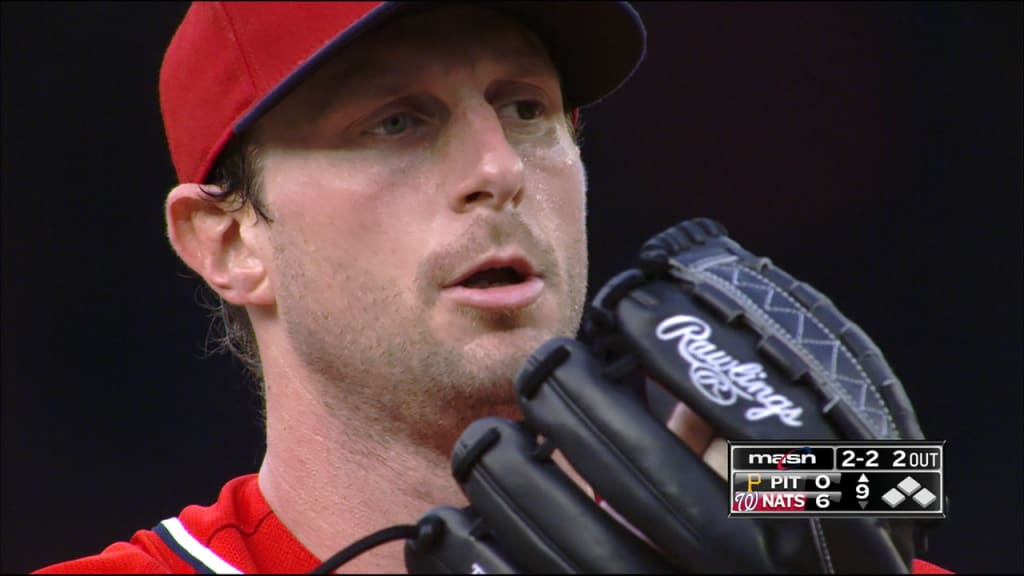 Nat's Max Scherzer nearly tosses perfect game