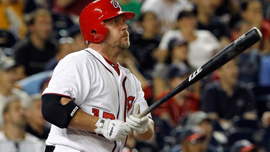 New Padres hitting coach Matt Stairs put together a .356 on-base percentage over a 19-year big league career. (AP)