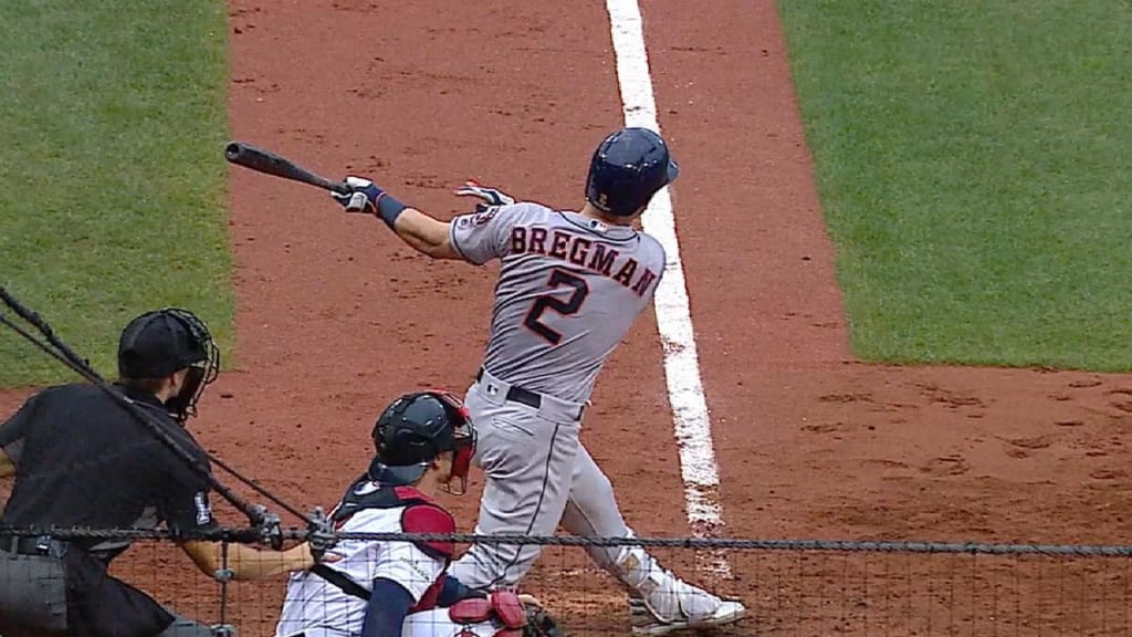 Alex Bregman takes Dugout Stare to new level