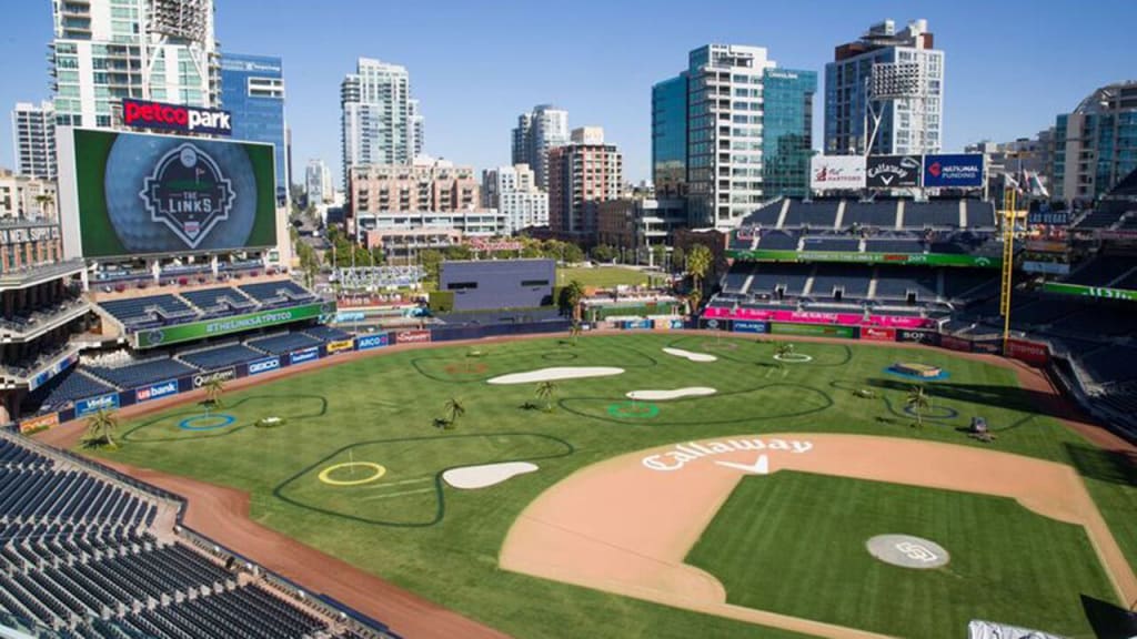 Petco Park is temporarily getting a new look. (Callaway Golf)
