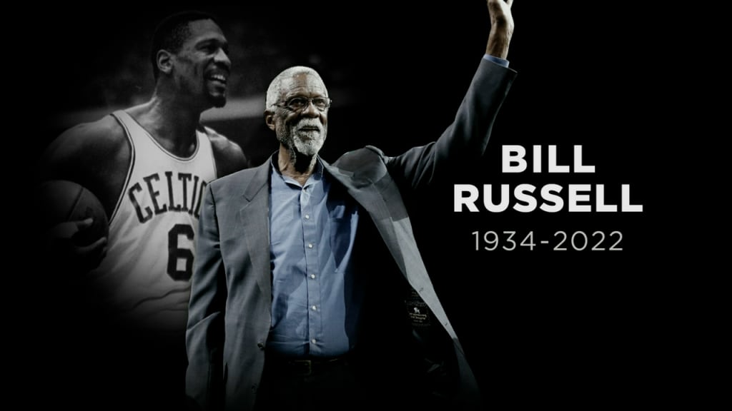 Red Sox pay tribute to late Celtics legend Bill Russell