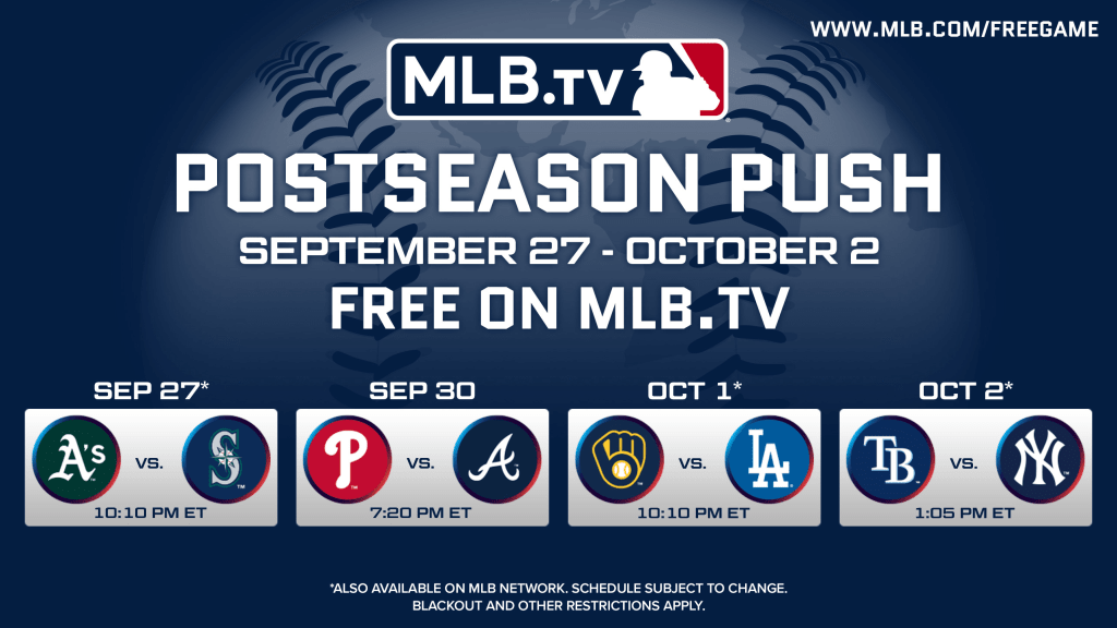 MLB Network TV Schedule