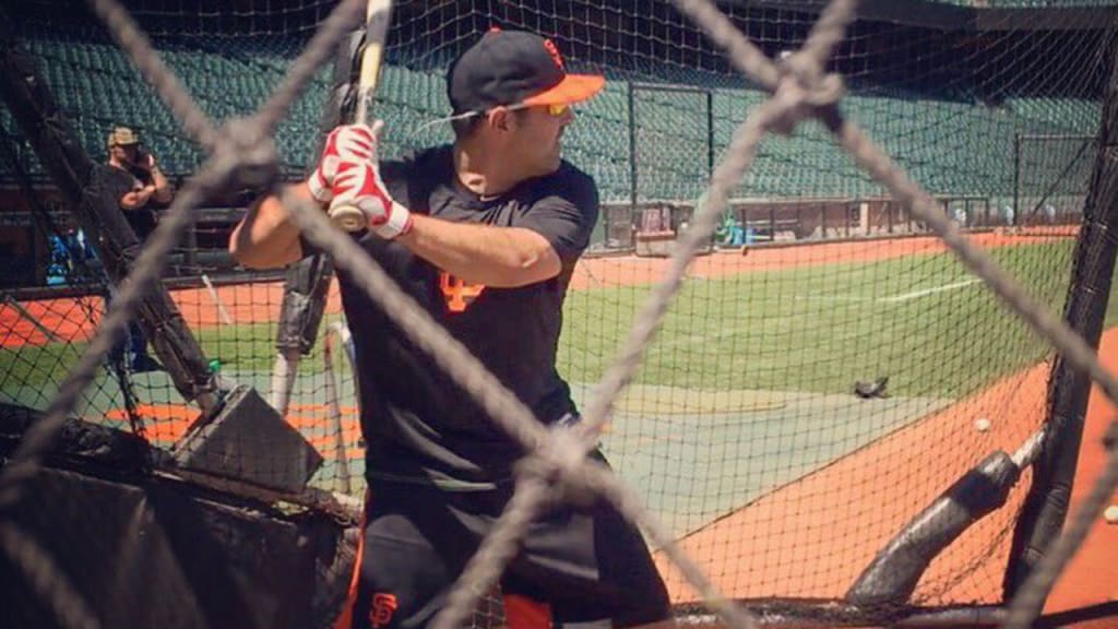 "I've got to give back as long as I still feel well enough to hit and get out there," said Rick Carone. (@rickcarone)