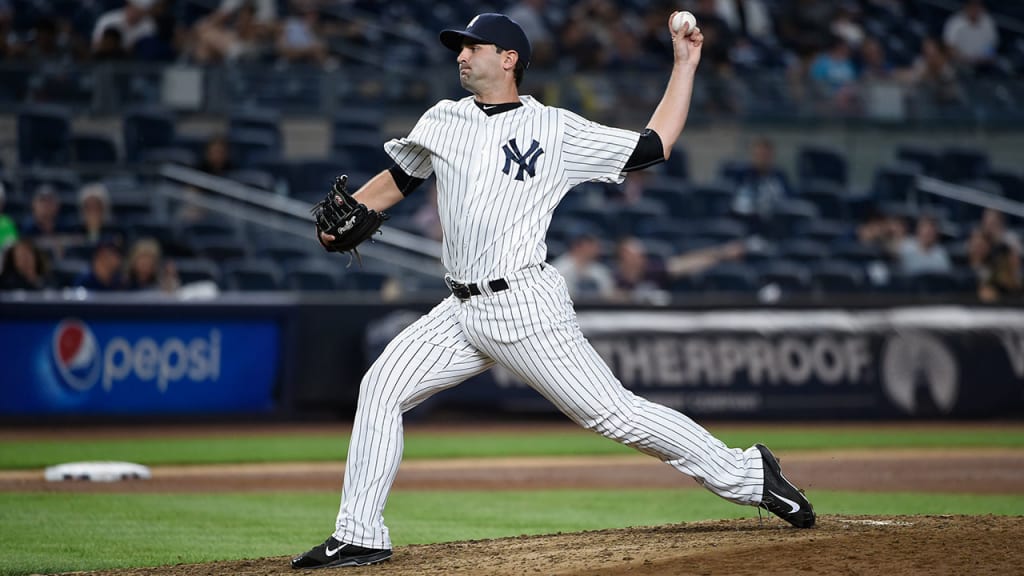 Richard Bleier made his Major League debut on May 30 against Toronto. (AP)