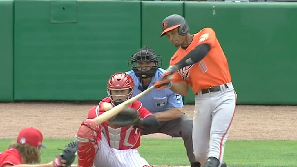 Richie Martin's solo swat to left