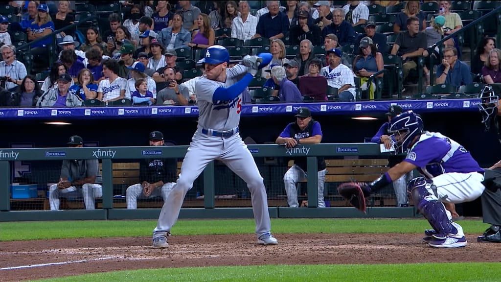 Freddie Freeman's two-run double
