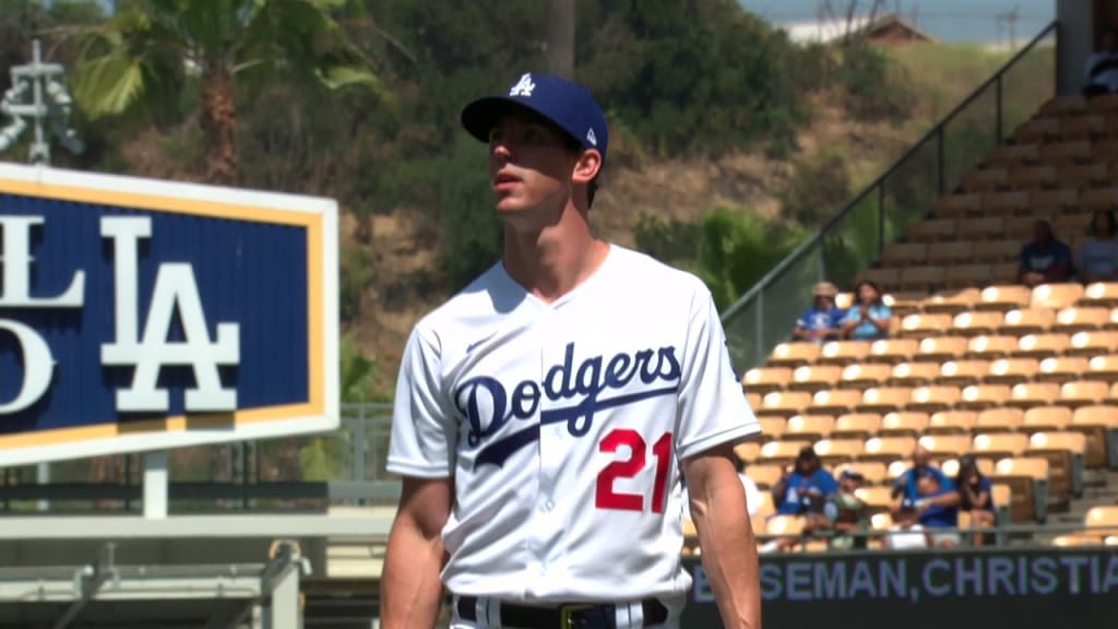 VIDEO: Dodgers Top Prospect Gavin Lux Hits a Single and Double in His First  2 Major League At-Bats