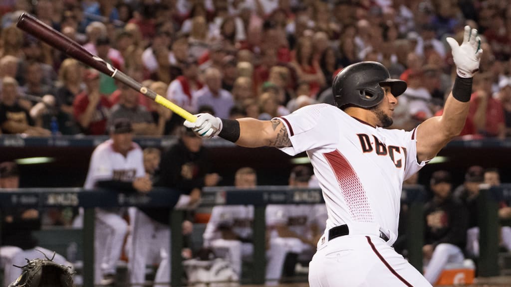 Dbacks slugger David Peralta became a father for the first time when daughter Sofia Elizabeth was born on his birthday in August. (Taylor Jackson, Arizona Diamondbacks).