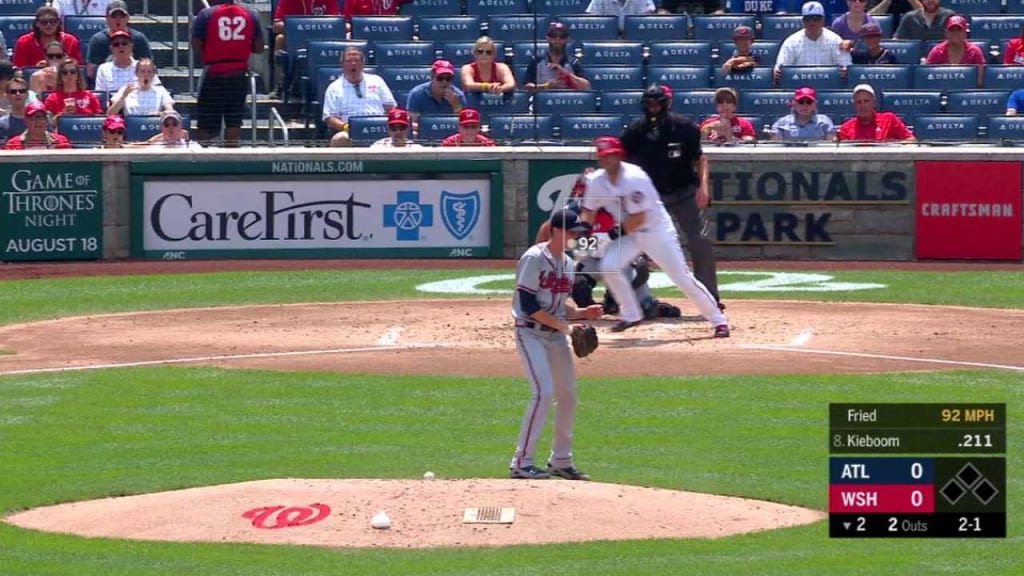 Fried exits after 2nd inning