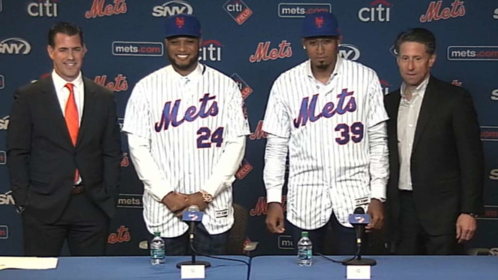 Mets introduce Cano, Diaz at press conference