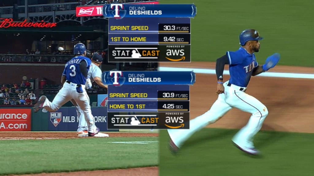 Statcast: DeShields' elite speed