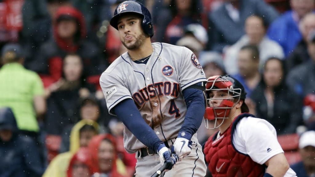 HOU@BOS: Springer's parents on George's Fenway debut 