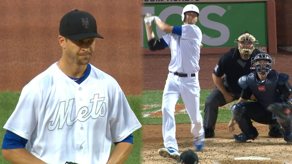 deGrom homers, K's 13 vs. Braves