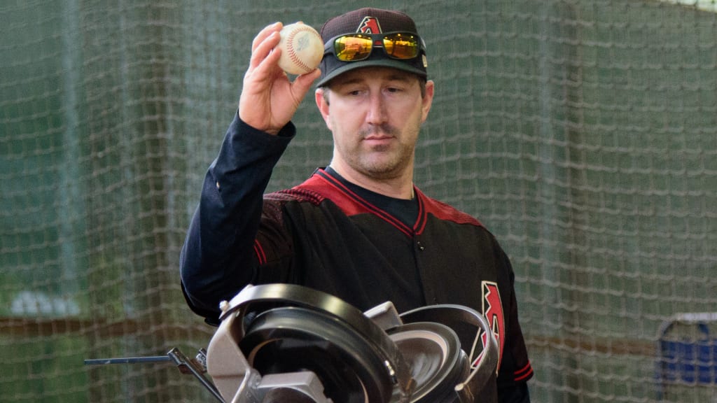Former big league infielder Willie Bloomquist, who played three seasons in Arizona, is enjoying his time with the D-backs as a special assistant to team president/CEO Derrick Hall. (Photo by Sarah Sachs/D-backs)