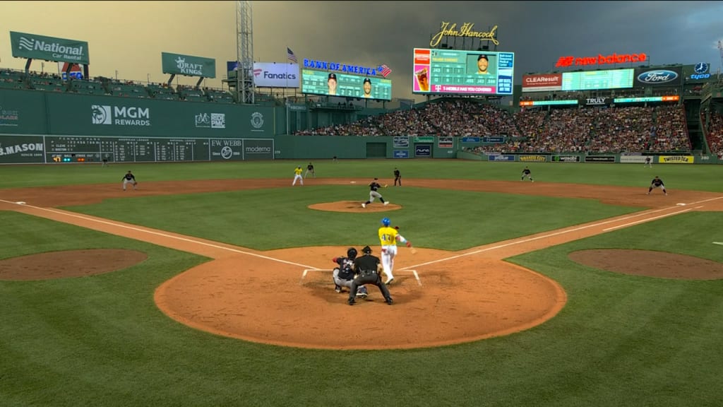 John Hancock sign at Fenway Park coming down at end of season