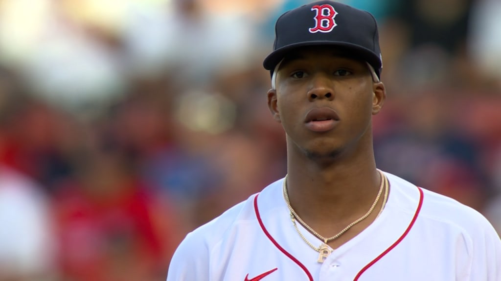 Brayan Bello's first MLB K