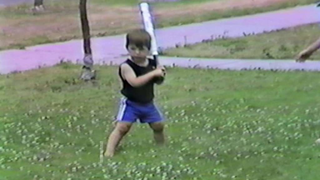 Gather round and watch an adorable home video of toddler Joe