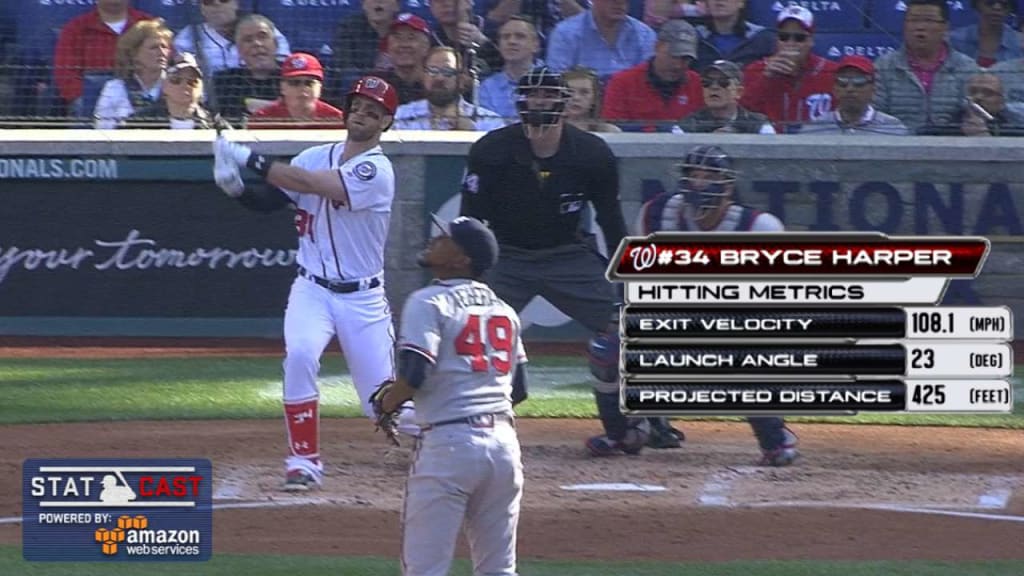 Bryce Harper homers for the 41st time in 2015