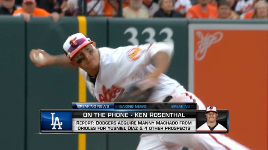 Manny Machado traded to Dodgers