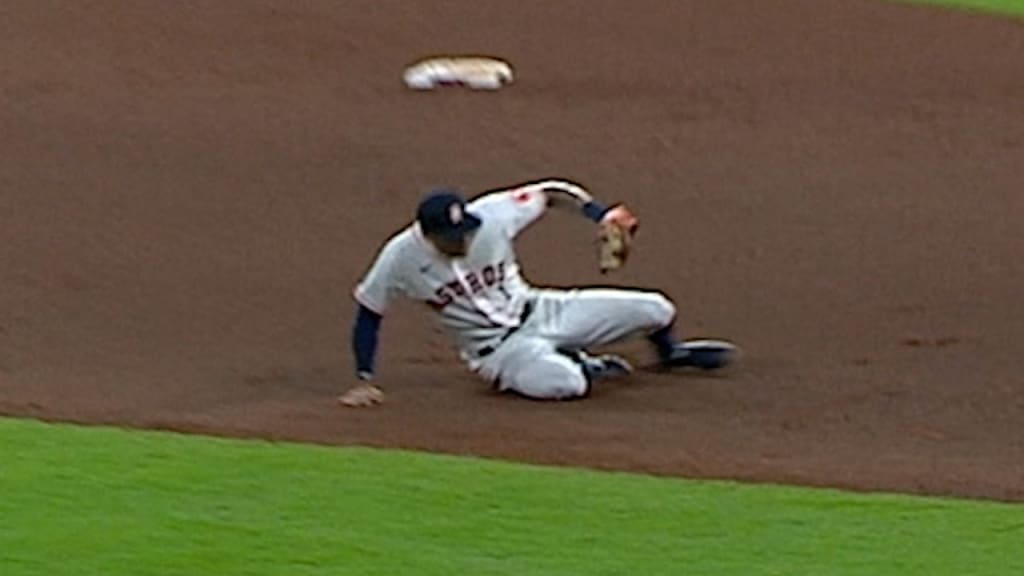 Carlos Correa's sliding stop