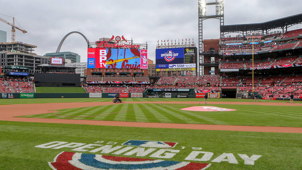 Schedule for 2022 Cardinals opening day at Busch Stadium