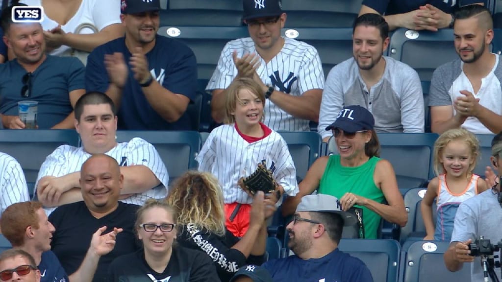 Young Judge fan makes great grab