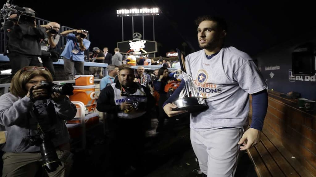 Springer on World Series victory