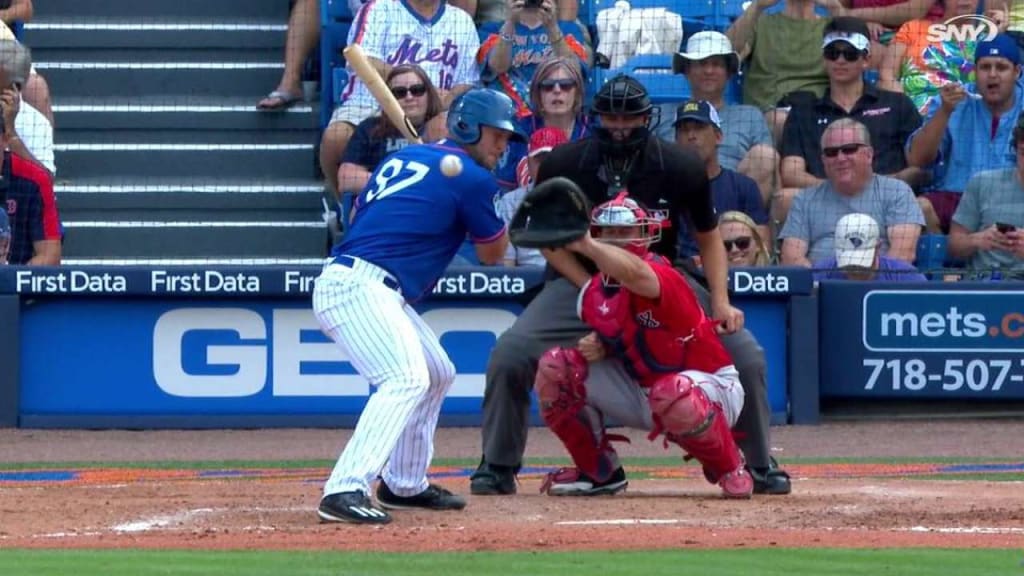 It finally happened: Tim Tebow hits his first spring training home run