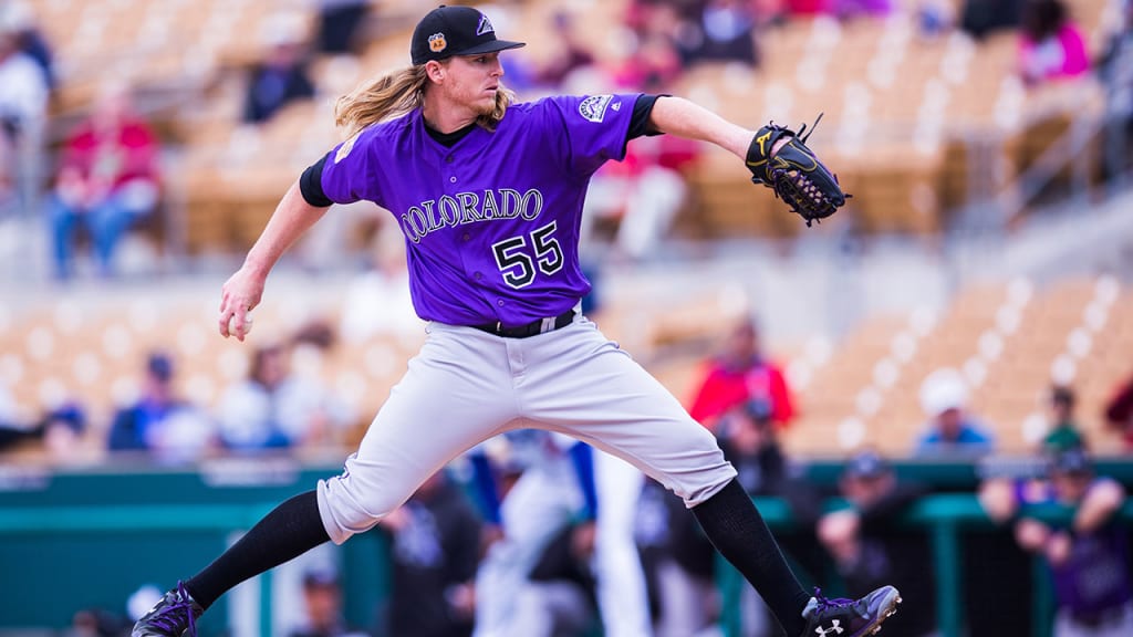Rockies right-hander Jon Gray's Cactus League ERA is now 1.17 after 3 2/3 scoreless innings on Tuesday. (Getty)