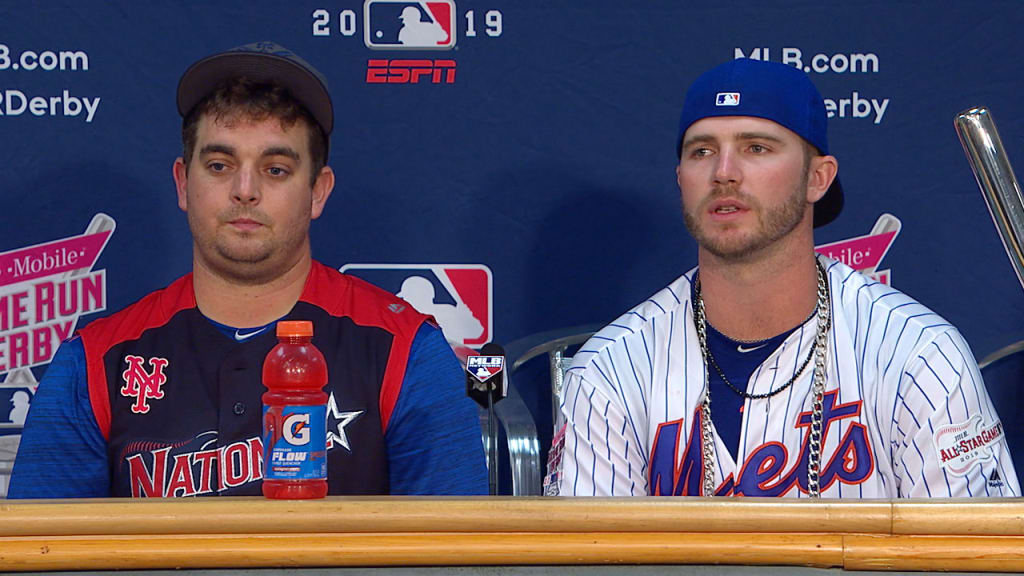 Look: Pete Alonso wore his Home Run Derby chain to the bar after win