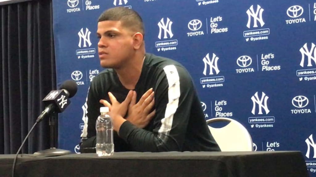Dellin Betances on his reply to Randy Levine