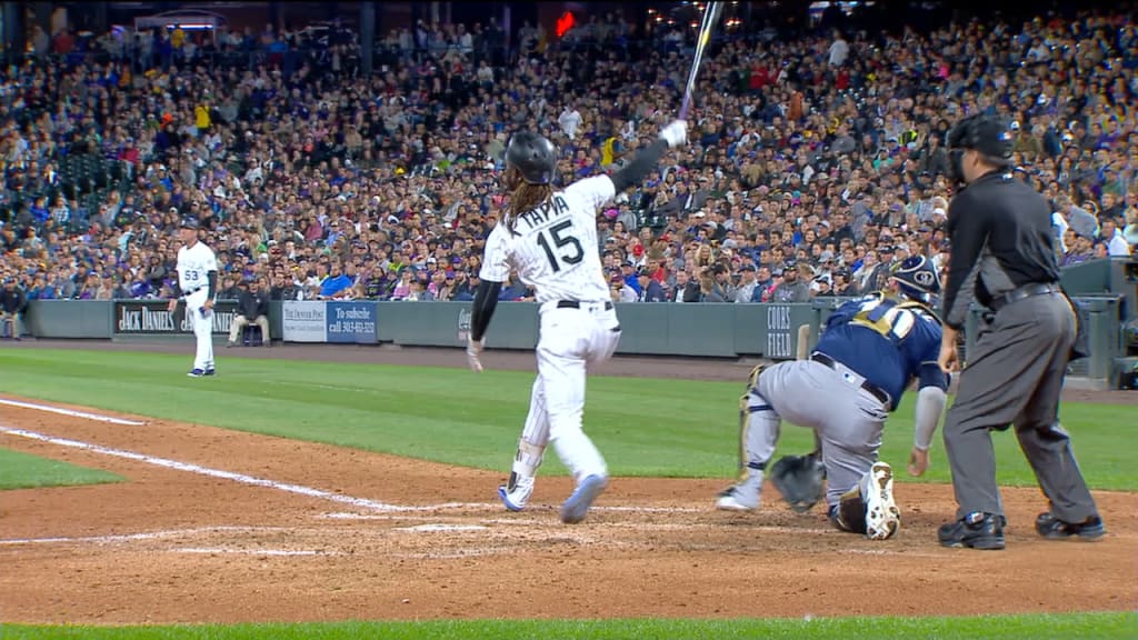 Rockies outfielder Raimel Tapia is forcing himself into a starting role