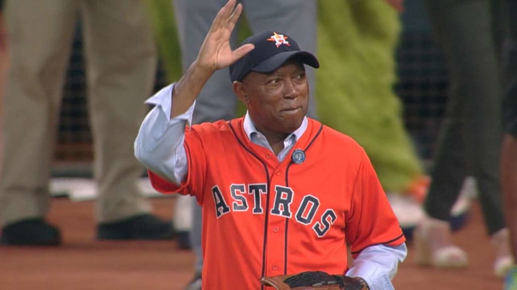 Astros' ceremonial first pitch