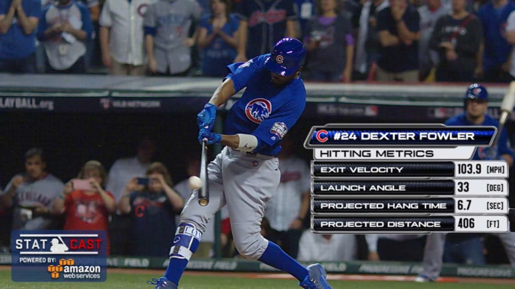 Cubs' Dexter Fowler Hits Home Run on Third Pitch of World Series Game 7