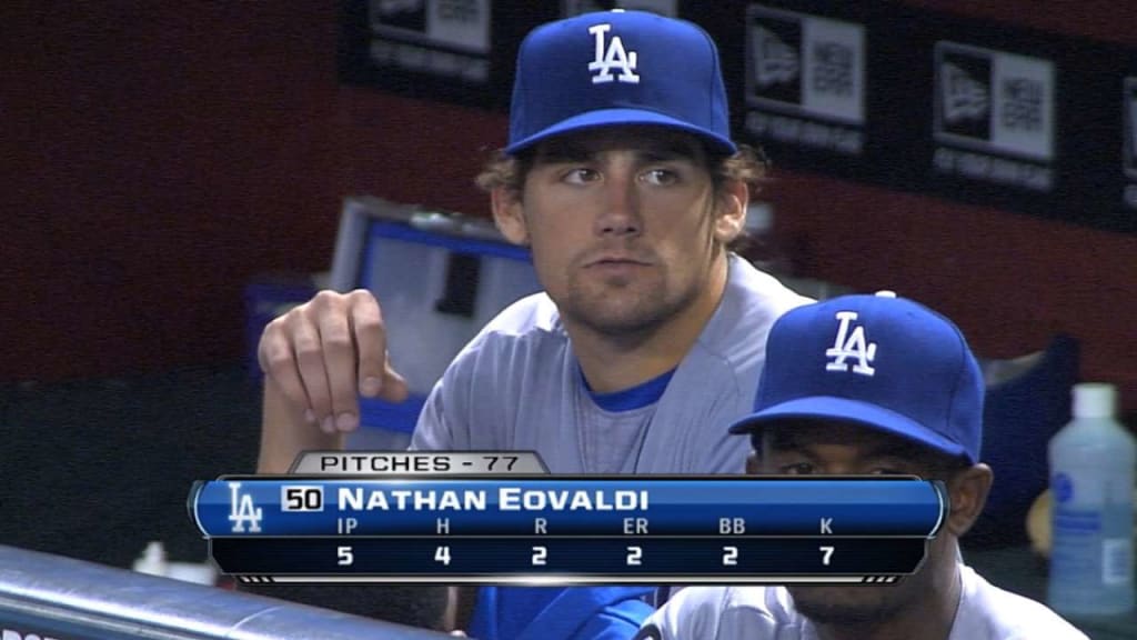 Nathan Eovaldi stings Dodgers in World Series
