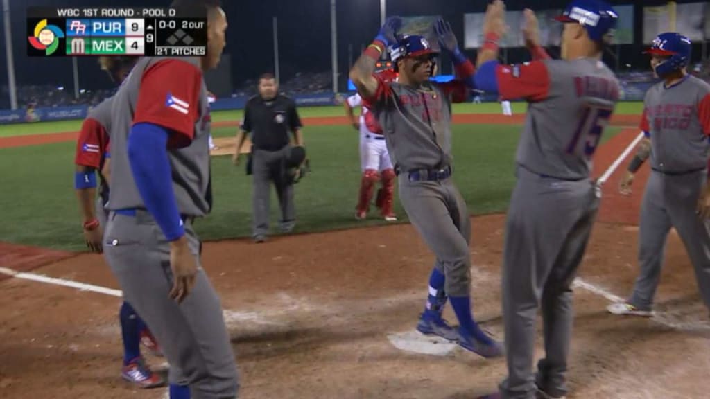 Mexico takes a 5-4 lead over Puerto Rico after RBI singles by