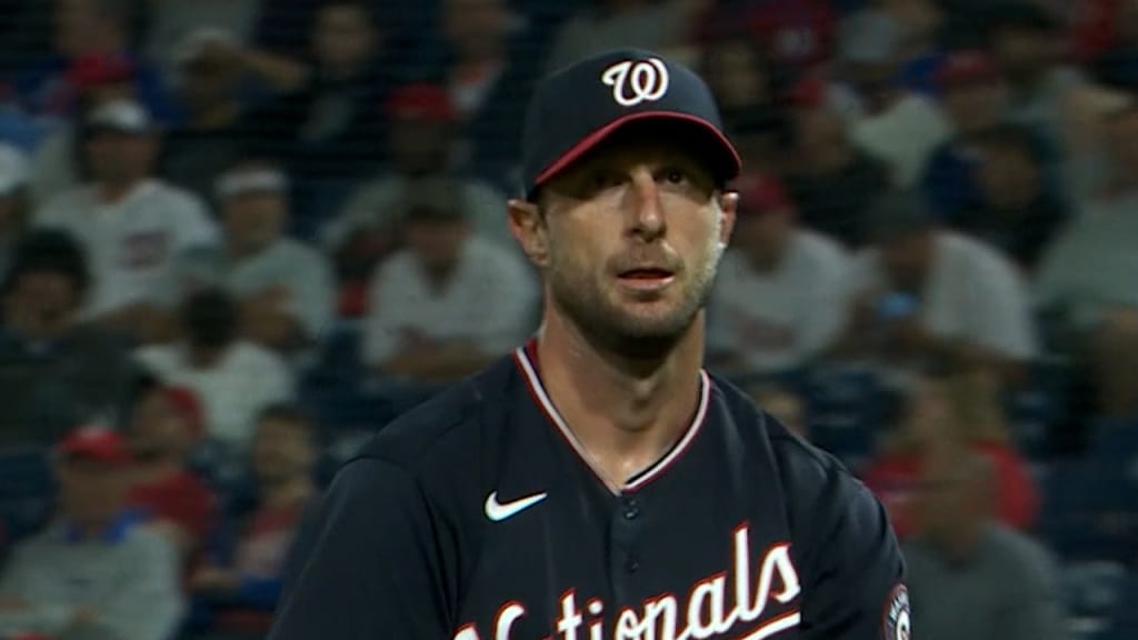 Max Scherzer strikes out eight