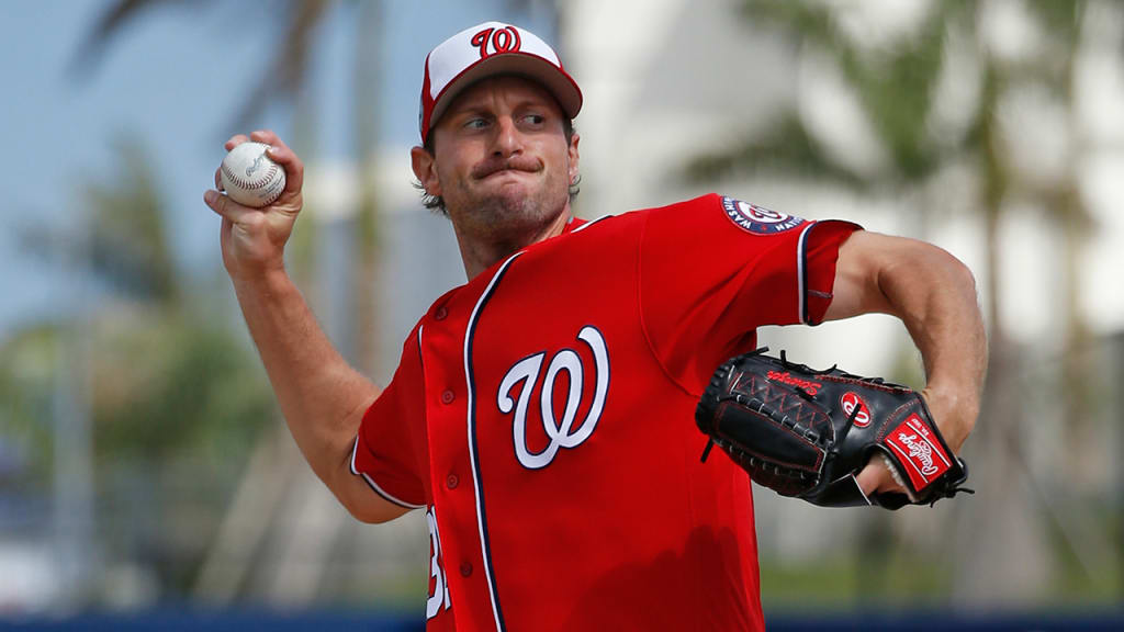 Max Scherzer is scheduled to face live hitters for the second time on Sunday. (Getty)