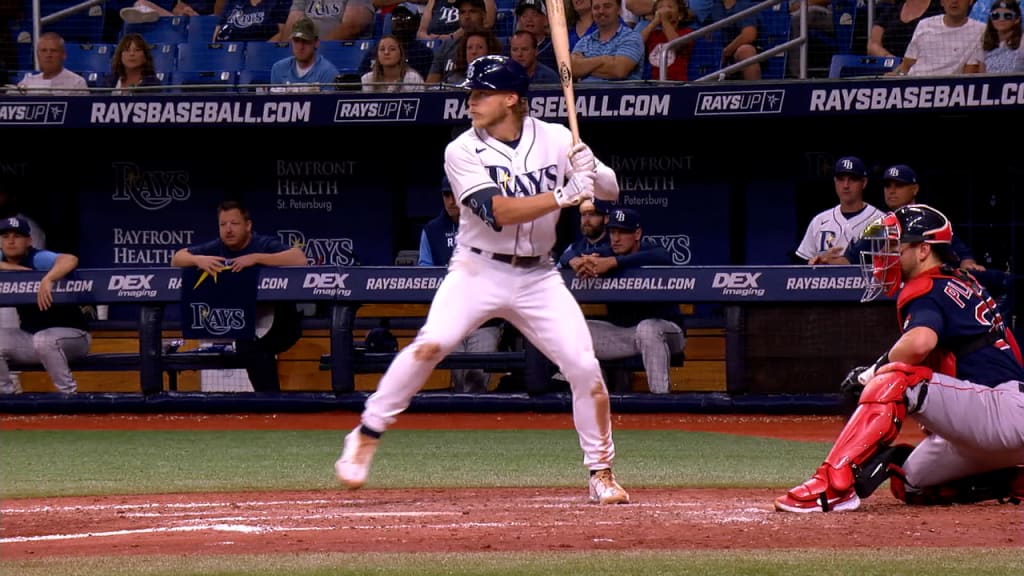 Rays score five in 7th, beat Boston 5-4 for four-game sweep