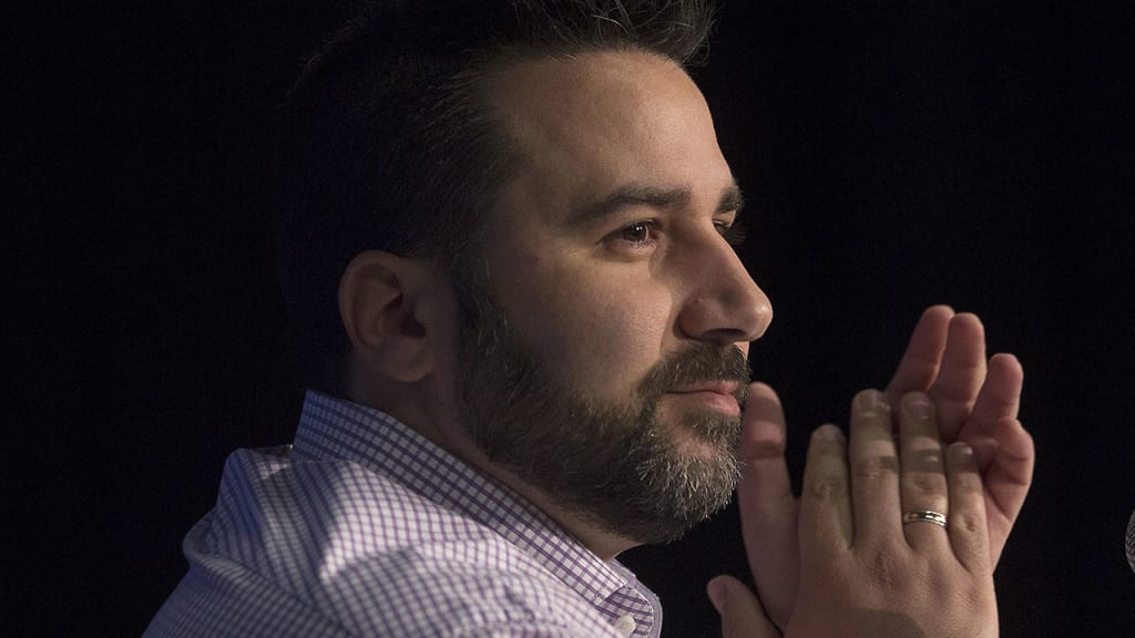 Alex Anthopoulos declined to sign a new deal with Toronto after citing it was no longer "the right fit." (AP)