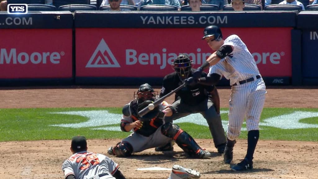 Judge's four-hit day