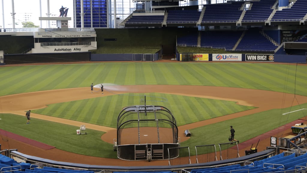 Marlins Park Gets Sod: Inside Miami's New Baseball Stadium (Photos)