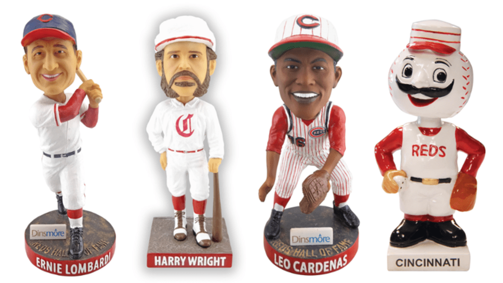 Cincinnati Reds bobbleheads through the years