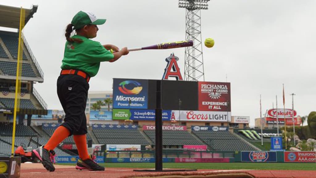 Each of the 24 children took part in local and sectional competitions to reach this stage at Angel Stadium. (@Angels)